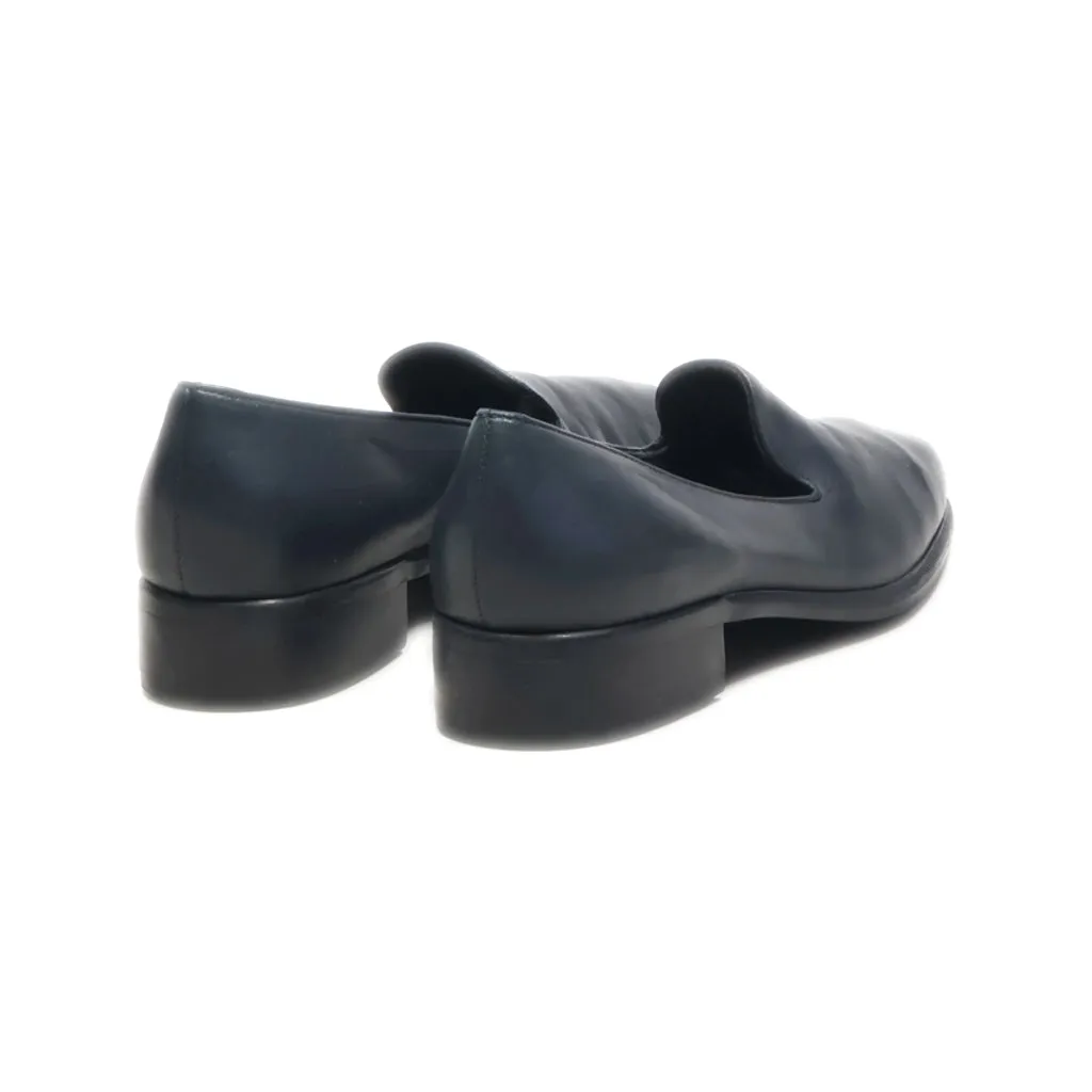 Easy Spirit Loafers Leather Black Colour For Women