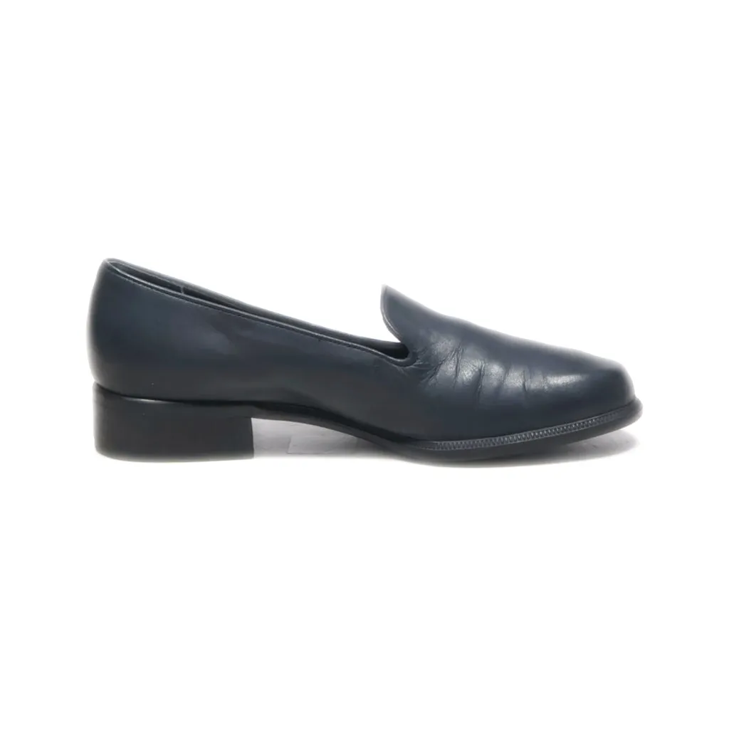 Easy Spirit Loafers Leather Black Colour For Women