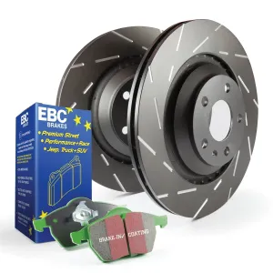 EBC Brakes S2KR2300 S2 Kits Greenstuff 2000 and USR Rotors;