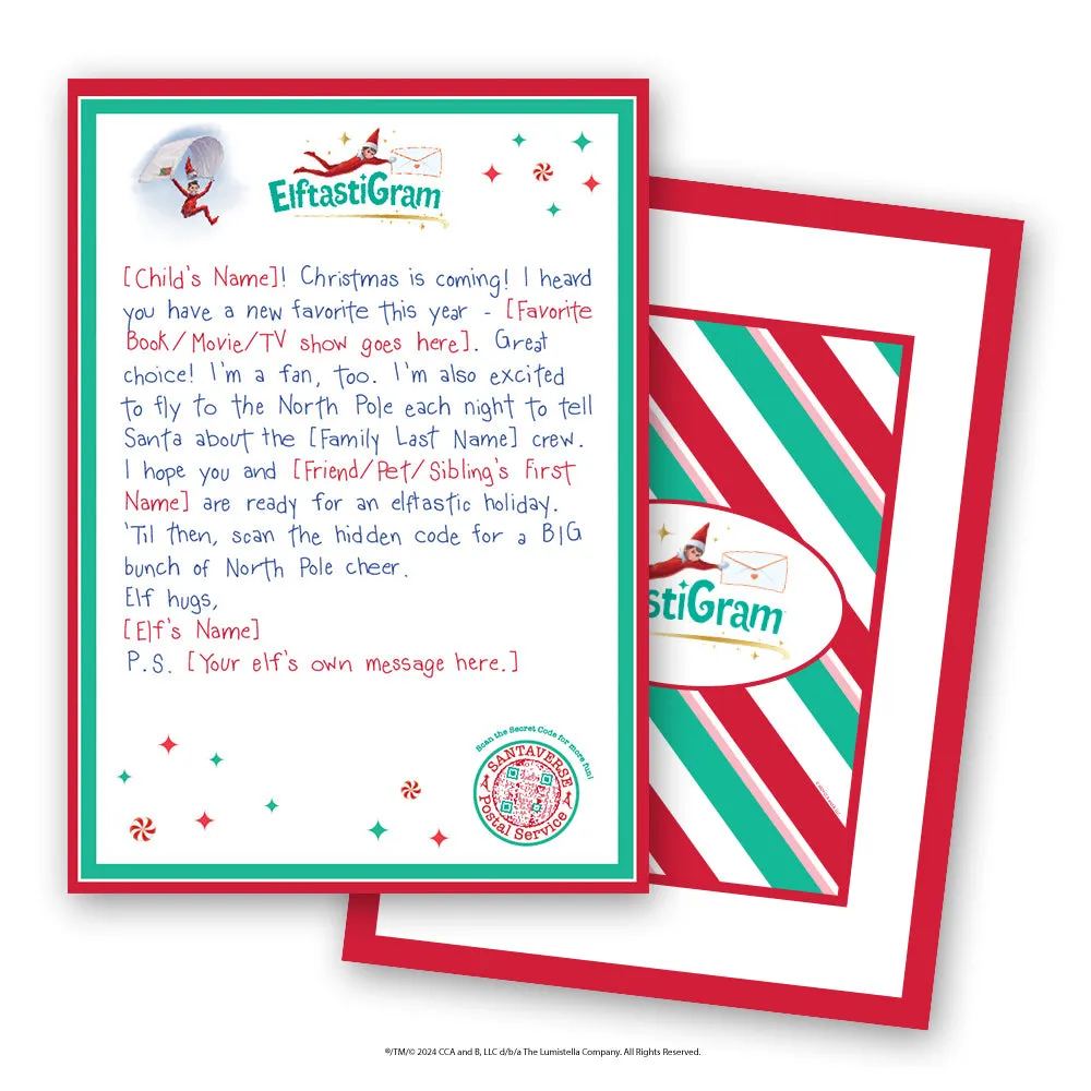 ElftastiGram™: Elf Arrival Letter