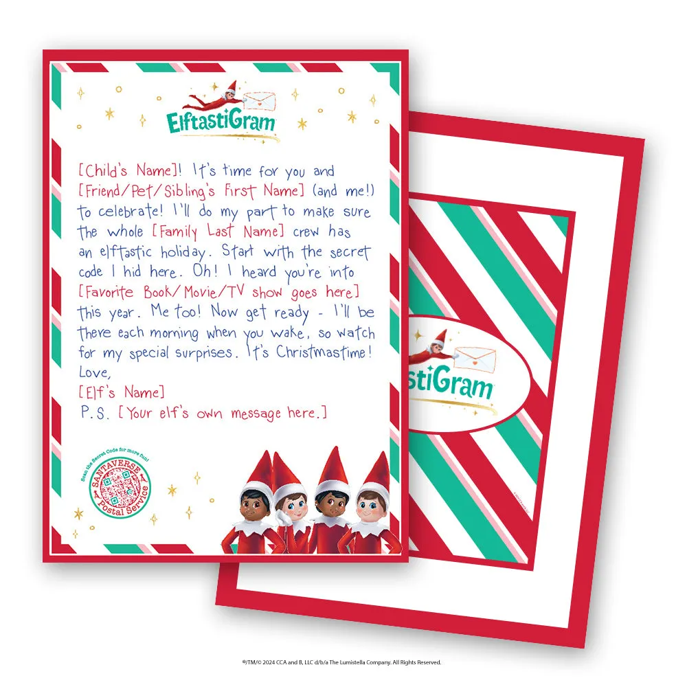 ElftastiGram™: Elf Arrival Letter