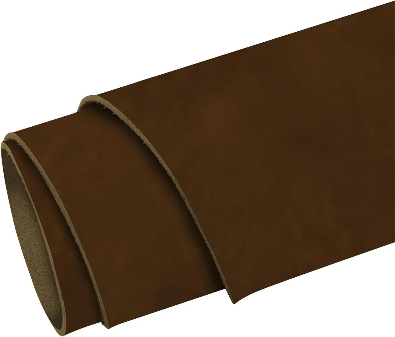 ELW 5-6 oz. (2-2.4mm) Napa Oil Tanned & Waxy Finish Leather 48" (122 cm) Length, Pre-Cuts & Hides Full Grain Genuine Craftsman Grade A/B, Leatherworking, Sheets