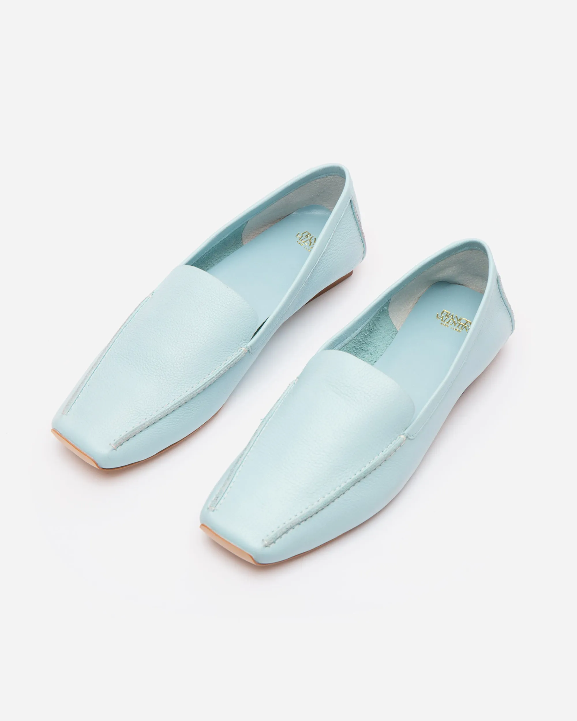 Elyce Loafer Leather Light Blue