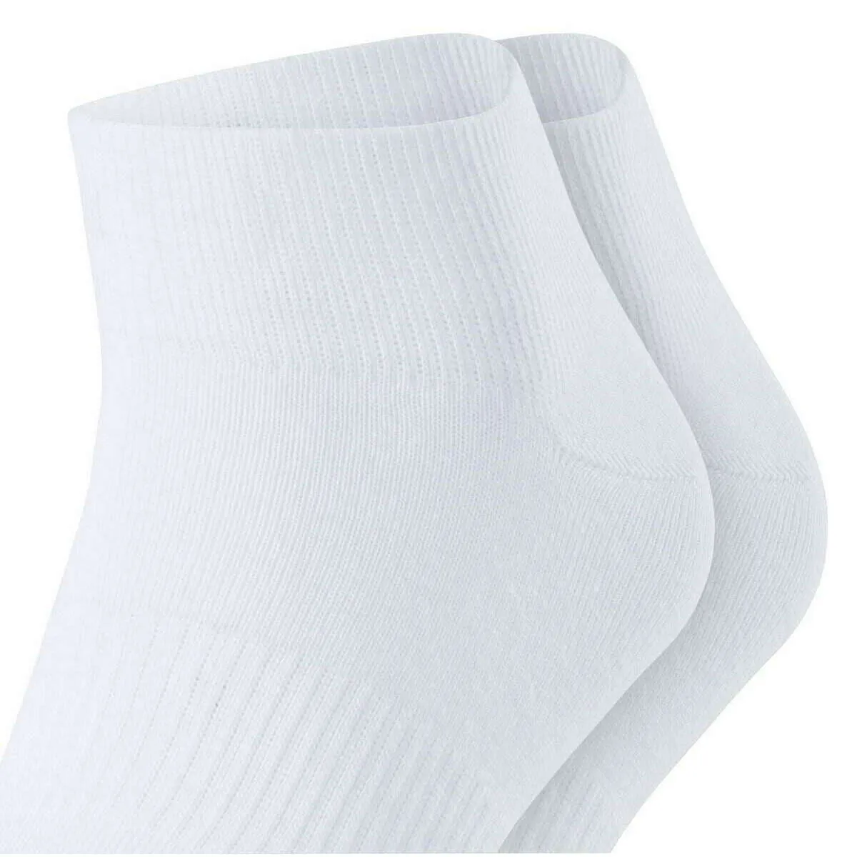 Esprit Accent Stripe 2 Pack Sneaker Socks - White-Mix