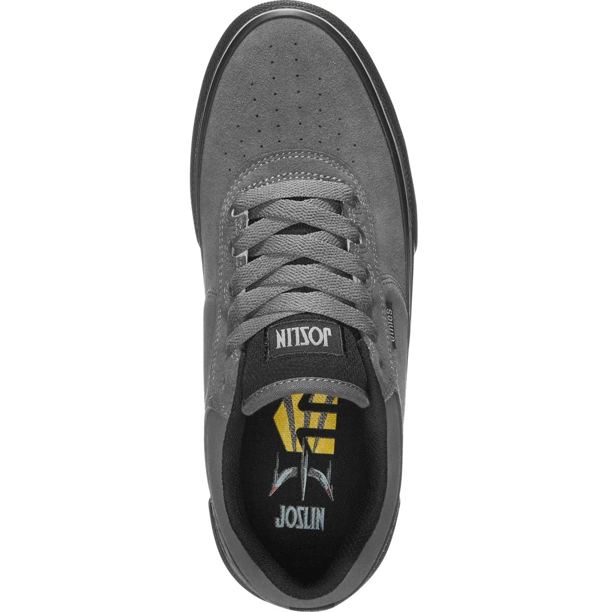 Etnies Shoes Joslin Vulc - Dark Grey/Black