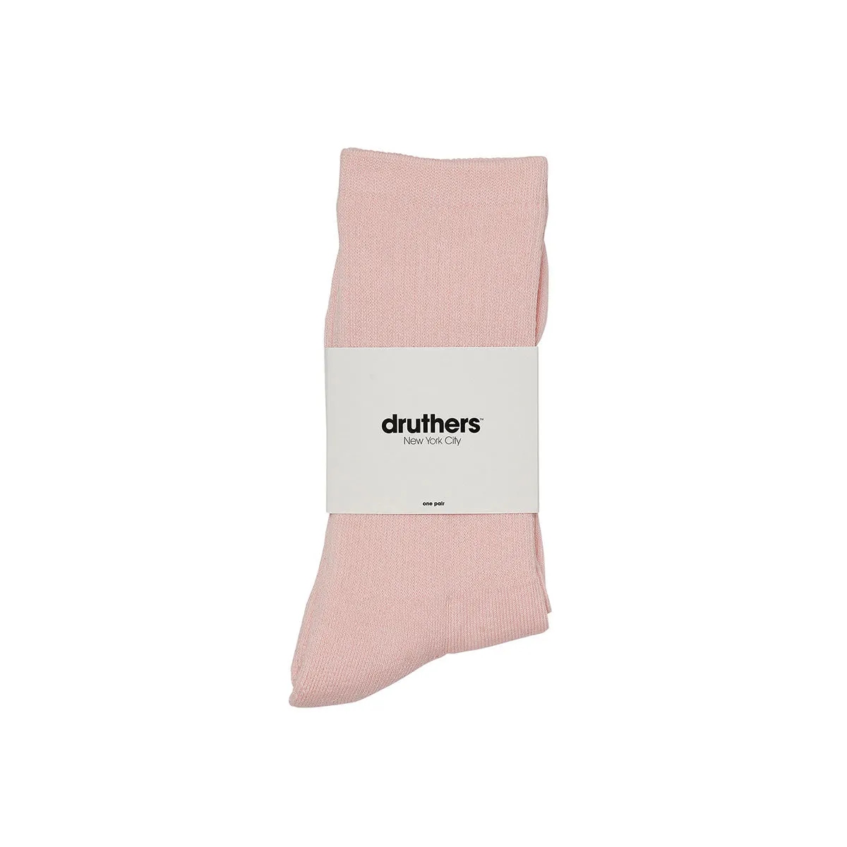 EVERYDAY ORGANIC COTTON CREW SOCK - PINK