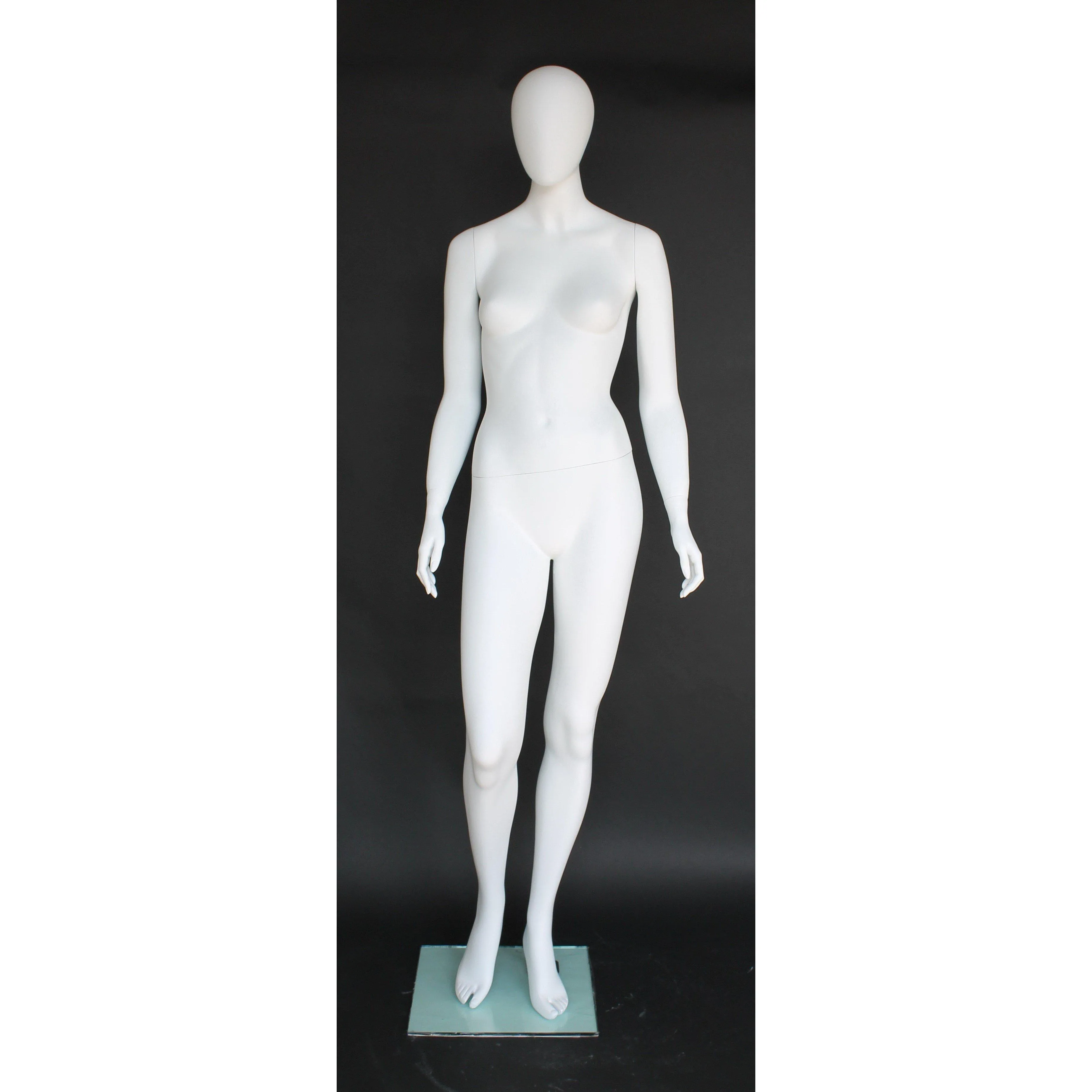 Female Egghead Mannequin MM-SFW52E-WT