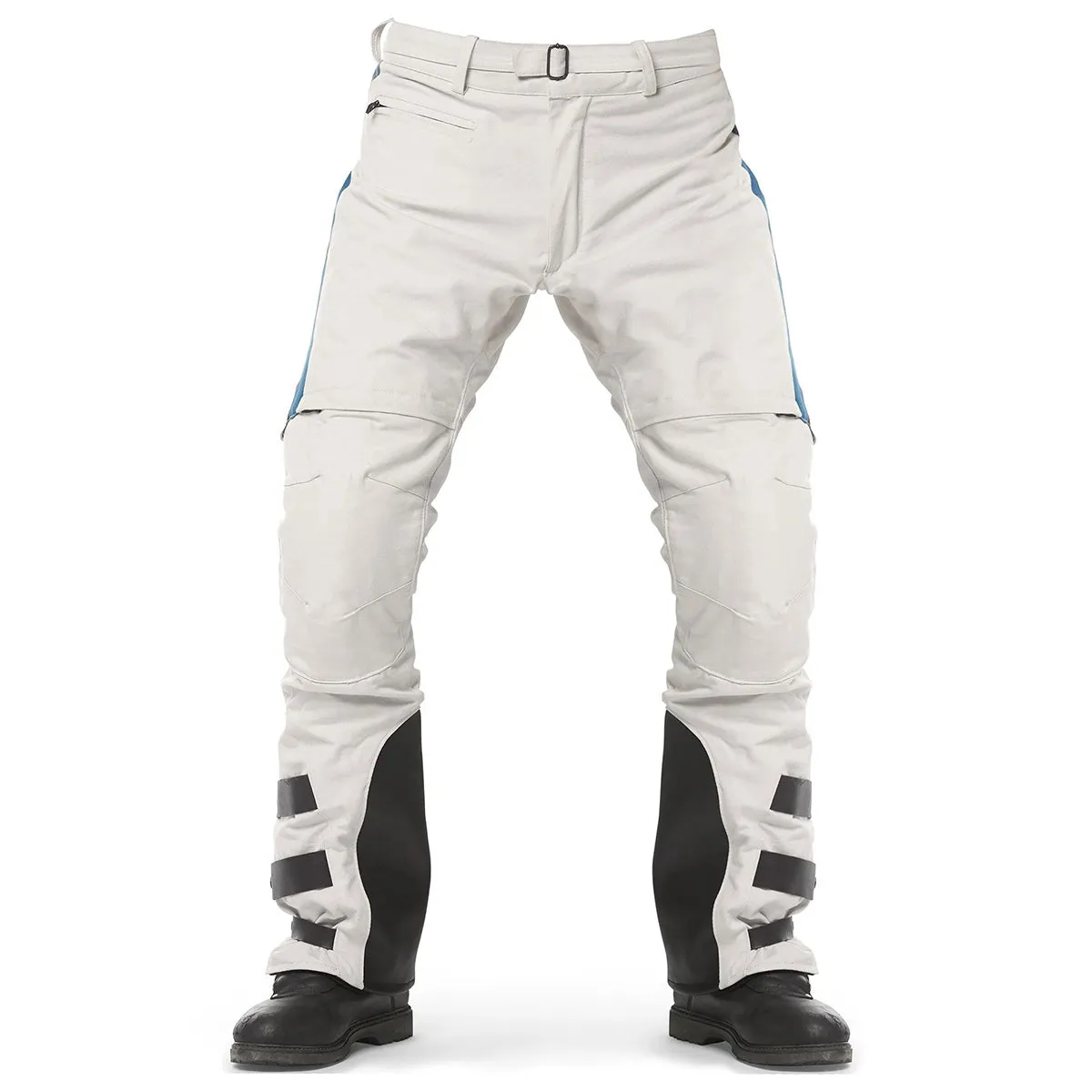 FUEL RALLY RAID MOTORCYCLE PANTS - WHITE