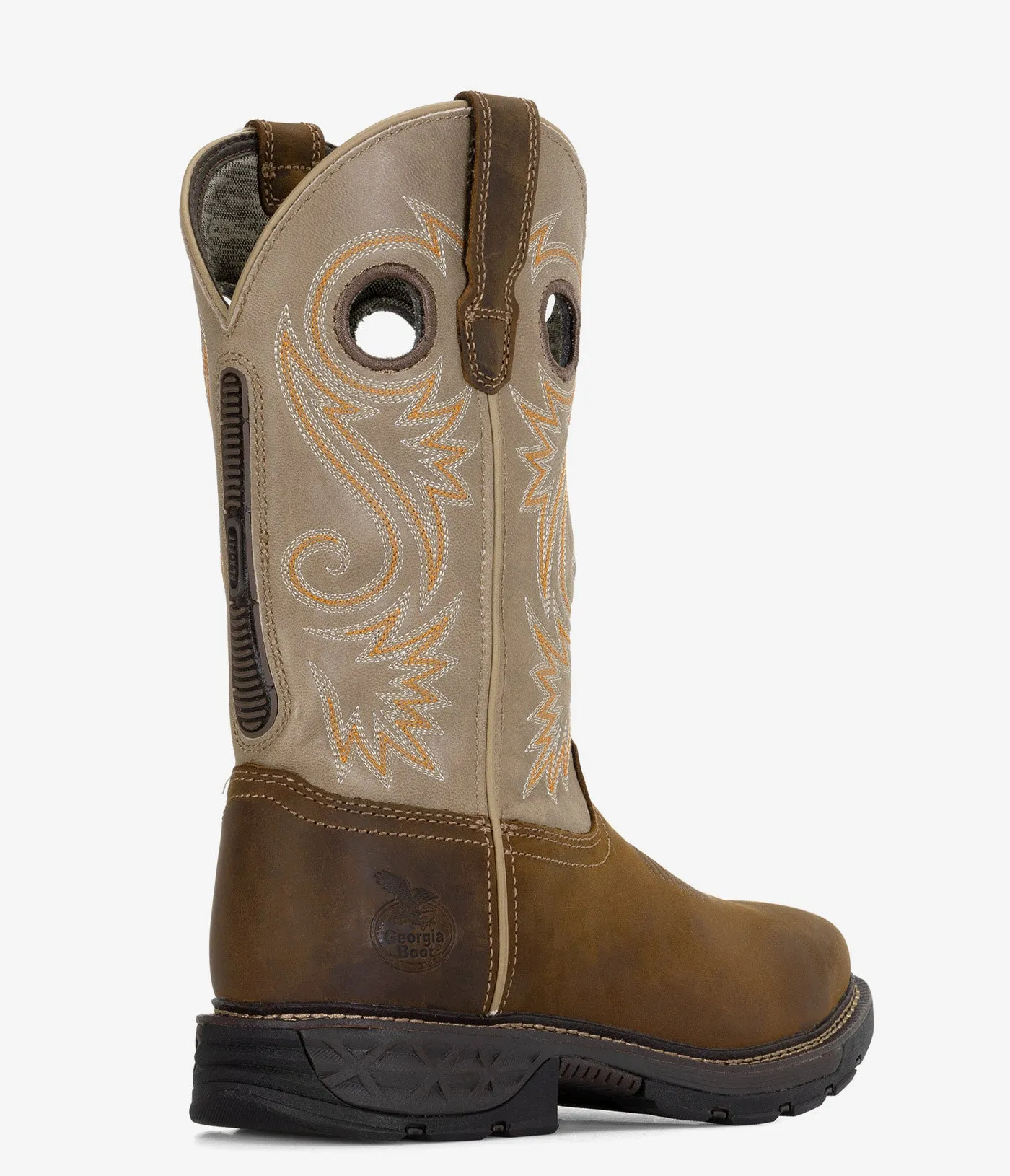 Georgia Boot Carbo-Tec FLX 11" Alloy Toe Pull-On Boot - Men