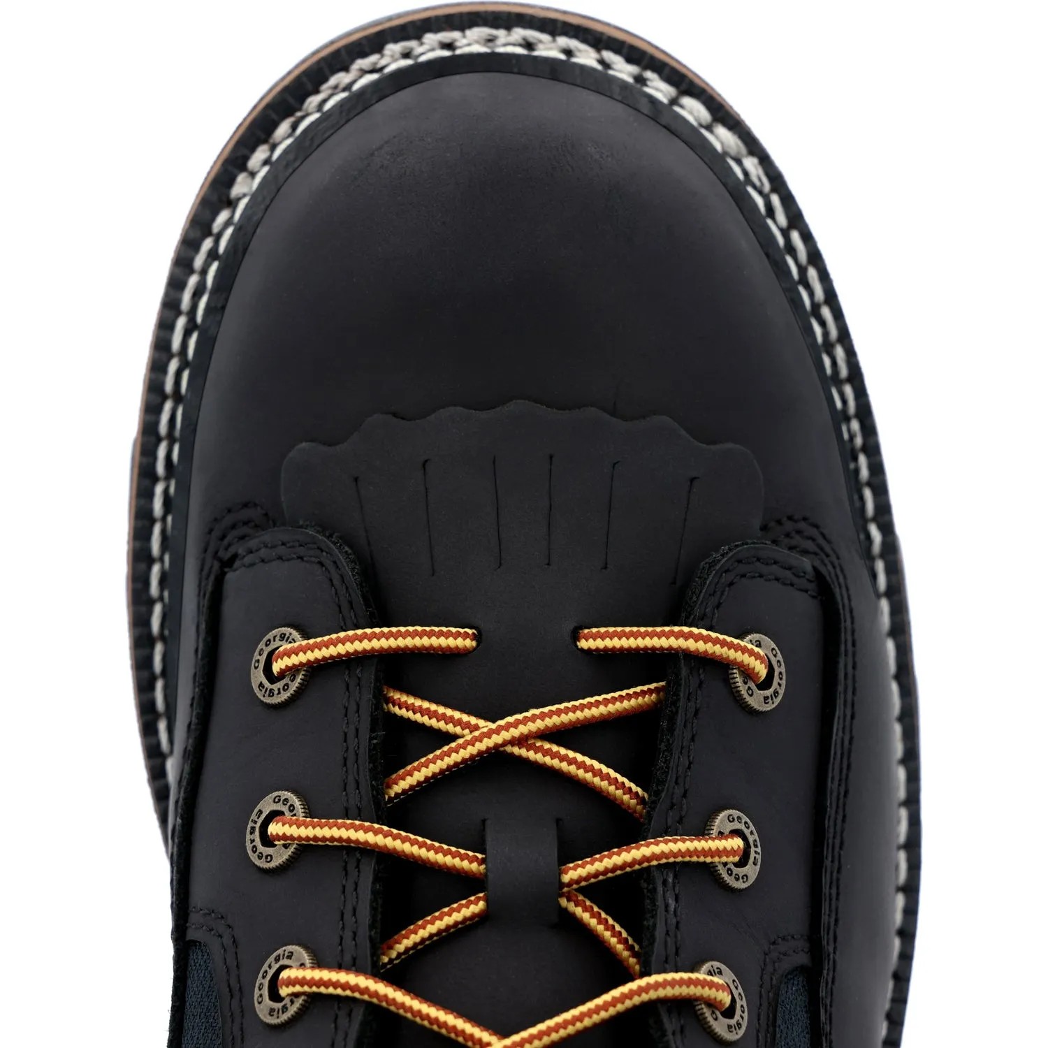 Georgia Mens LTX Logger WP CT Black Leather Work Boots