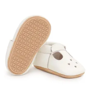 Girls Hard Sole Mary Jane Moccasins