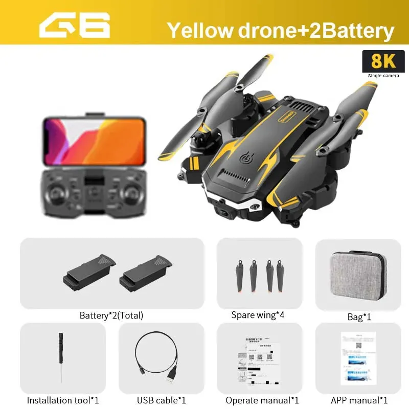 GPS Drone: 5G 8K Aerial Photography, Obstacle Avoidance, 5000M RC