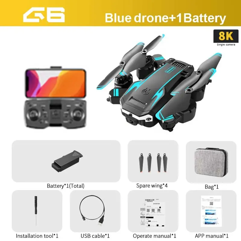 GPS Drone: 5G 8K Aerial Photography, Obstacle Avoidance, 5000M RC