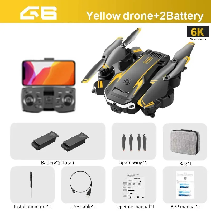 GPS Drone: 5G 8K Aerial Photography, Obstacle Avoidance, 5000M RC