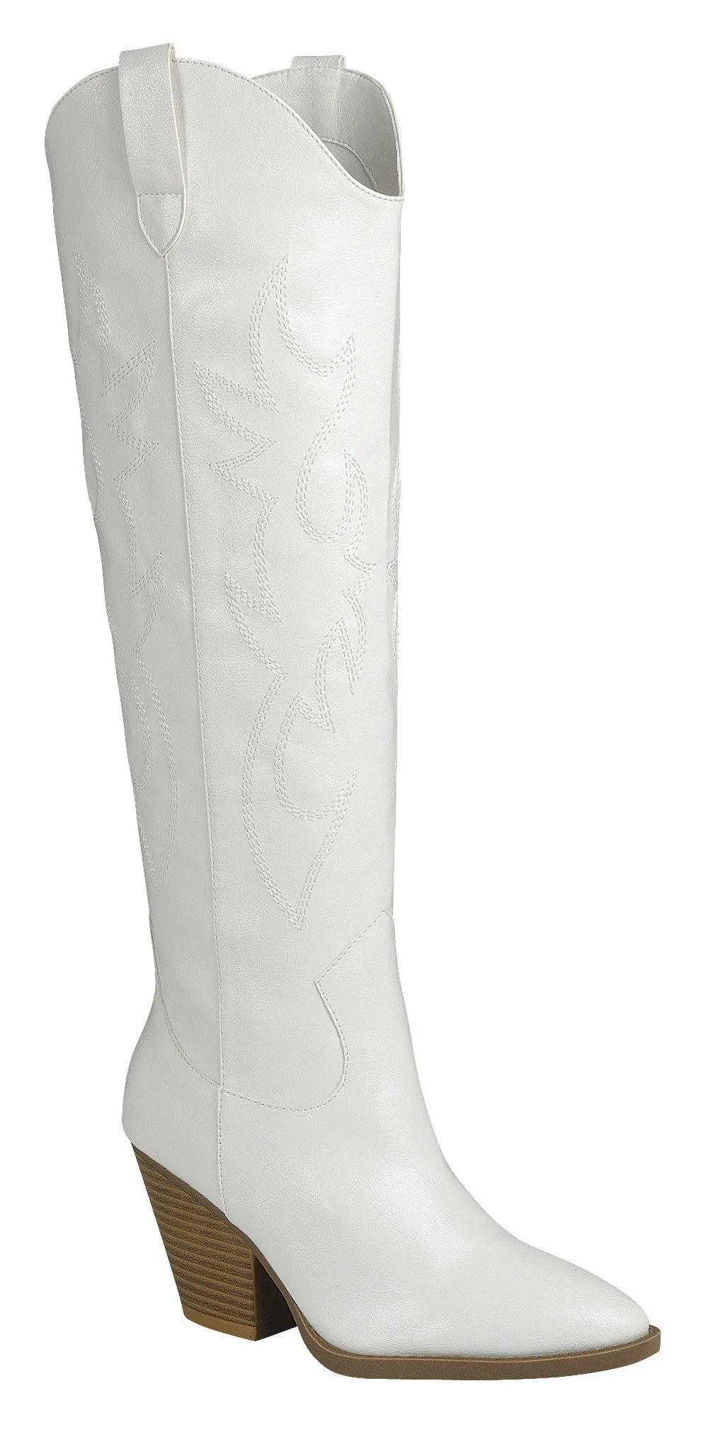 Headed Out West Cowboy Boots - White