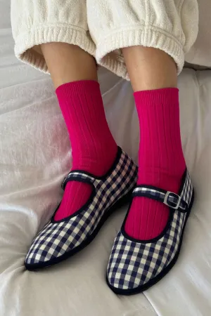 Her Socks (Fuchsia)