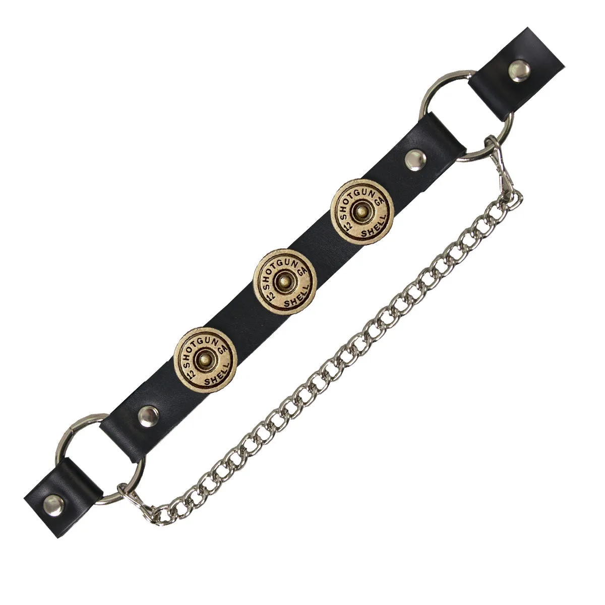 Hot Leathers 12 Gage Shotgun Shell Boot Chain BNL1024