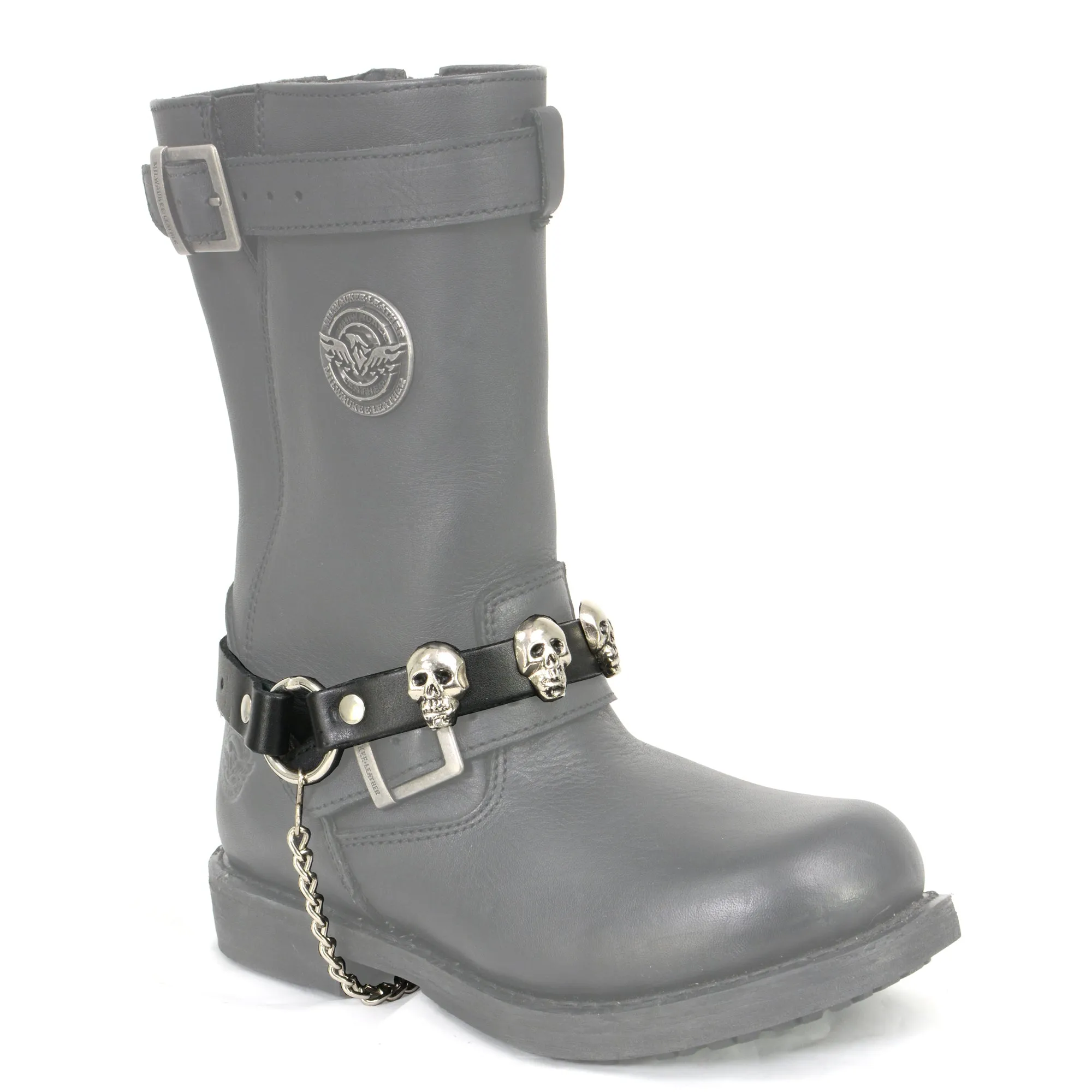 Hot Leathers BNL1004 Skull Boot Chain