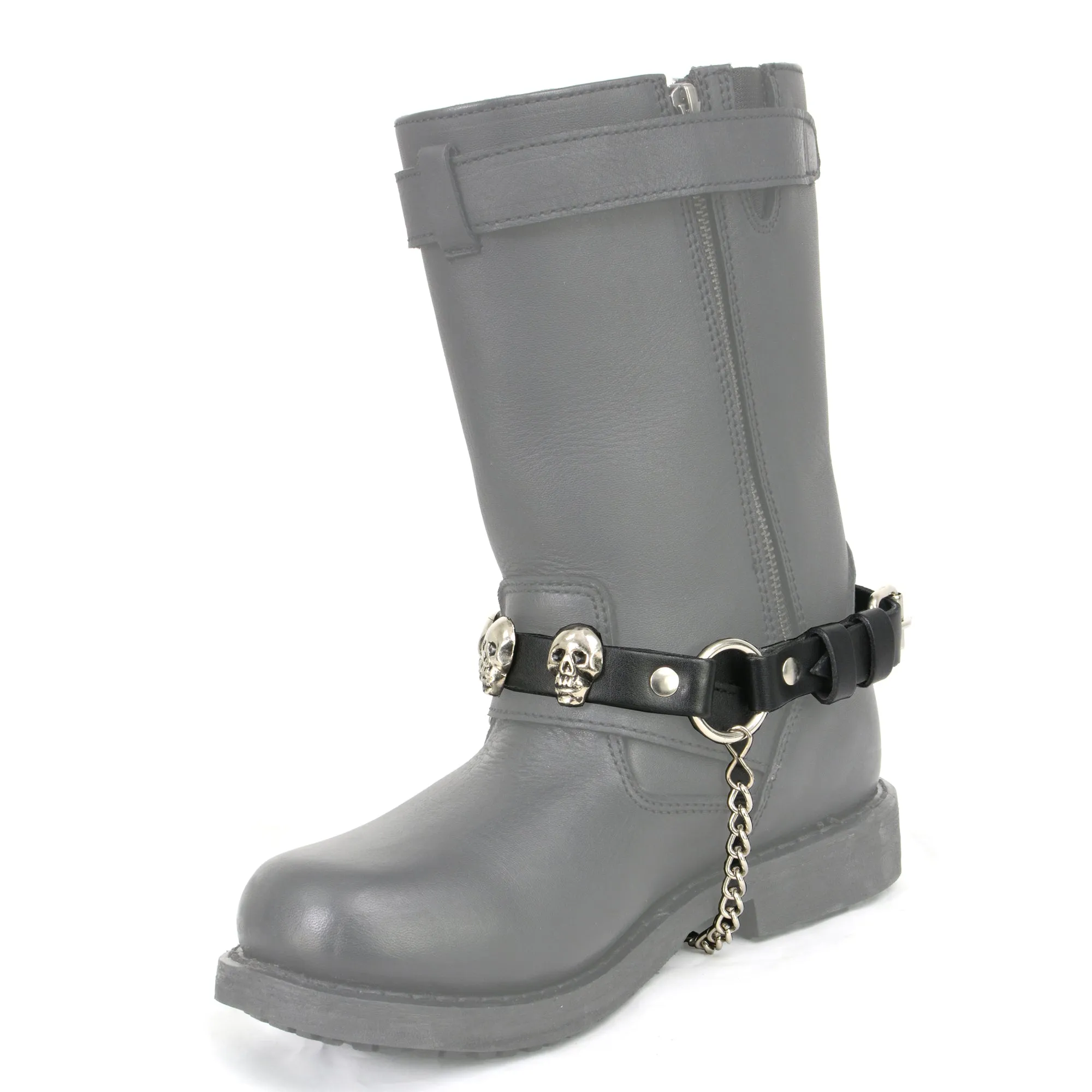 Hot Leathers BNL1004 Skull Boot Chain