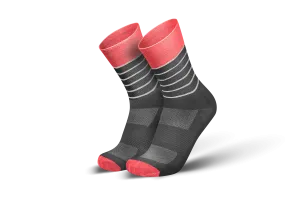 INCYLENCE Ultralight Stripes Coral Long Sock