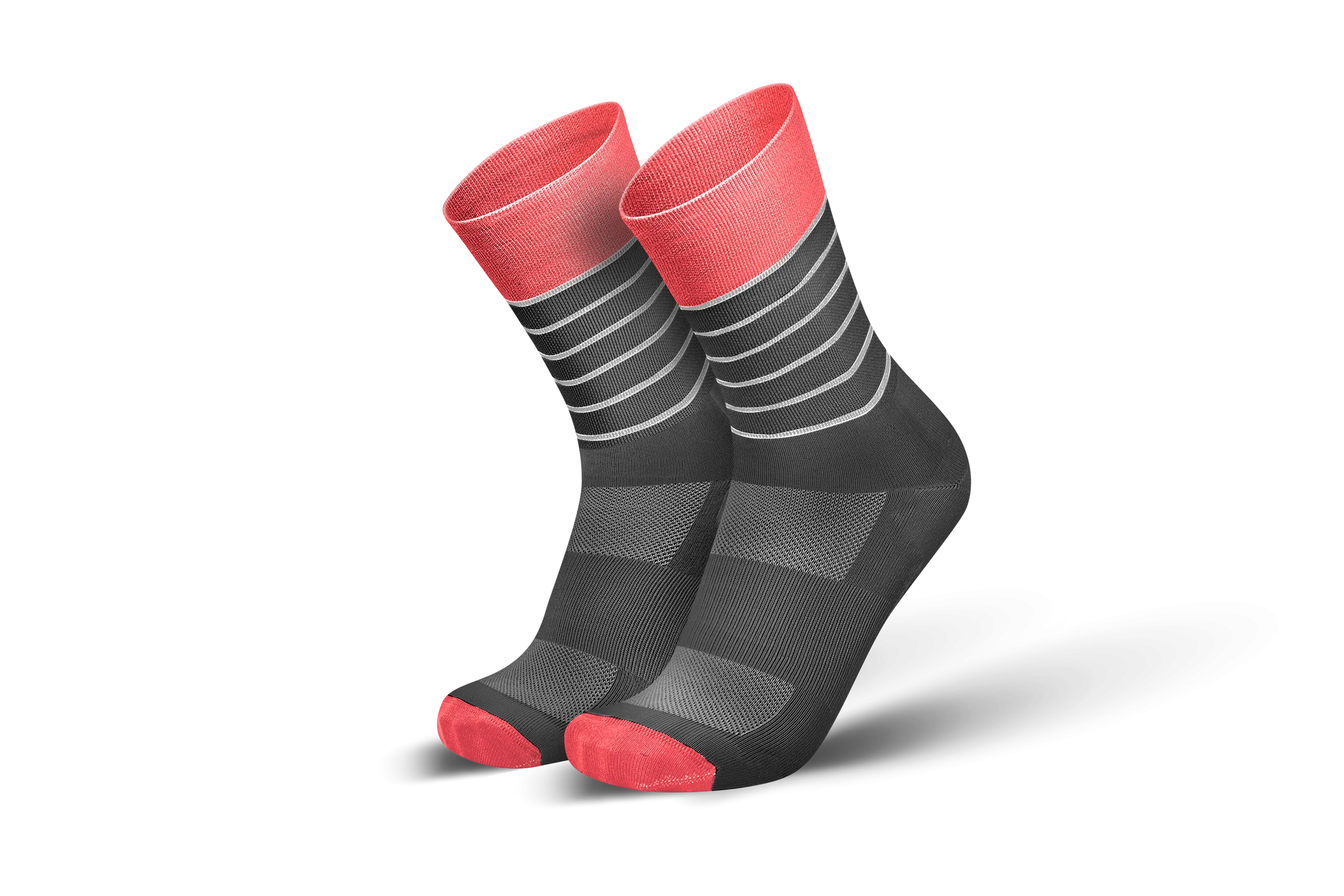 INCYLENCE Ultralight Stripes Coral Long Sock