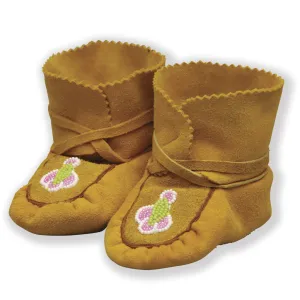 Infant Genuine Handmade Wrap Moccasins