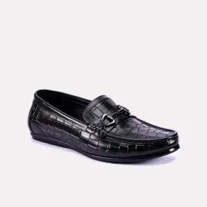 Jaxon Black Quilted Loafers 0130852