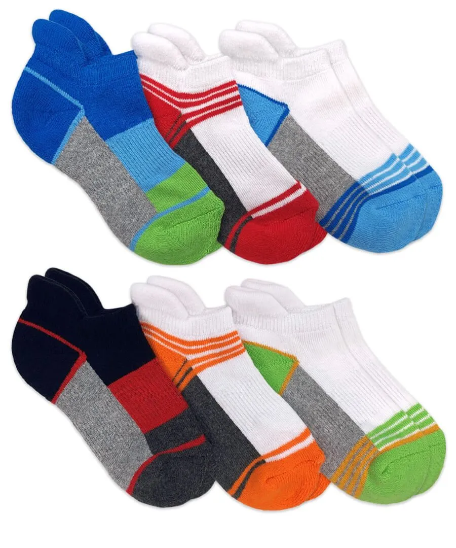 Jefferies Socks Sports Half Cushion Tab Low Cut - 6-Pack