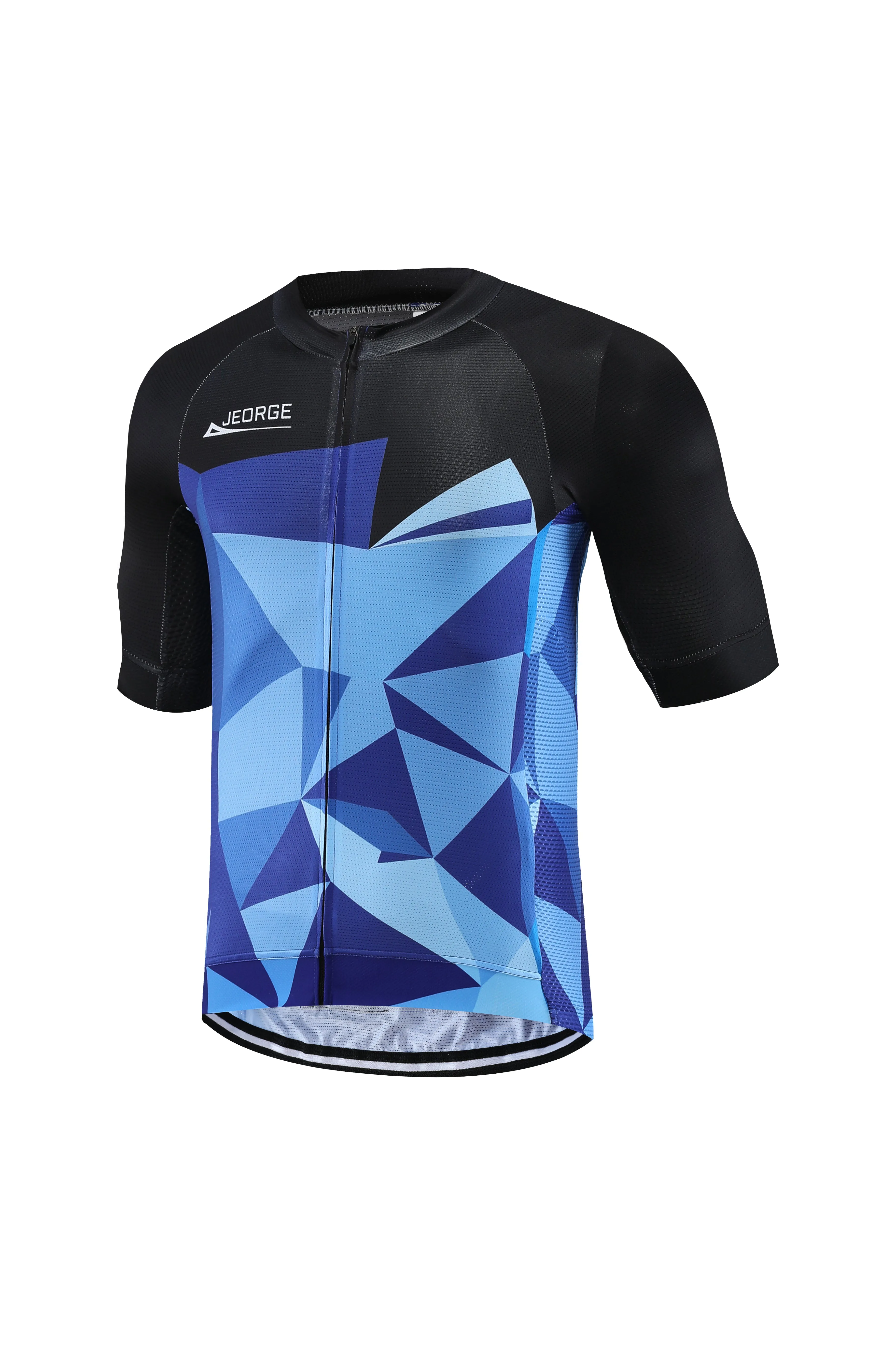 JEORGE Men's Cycling Jersey Set Short Sleeve Quick Dry Cycling Clothing Kit