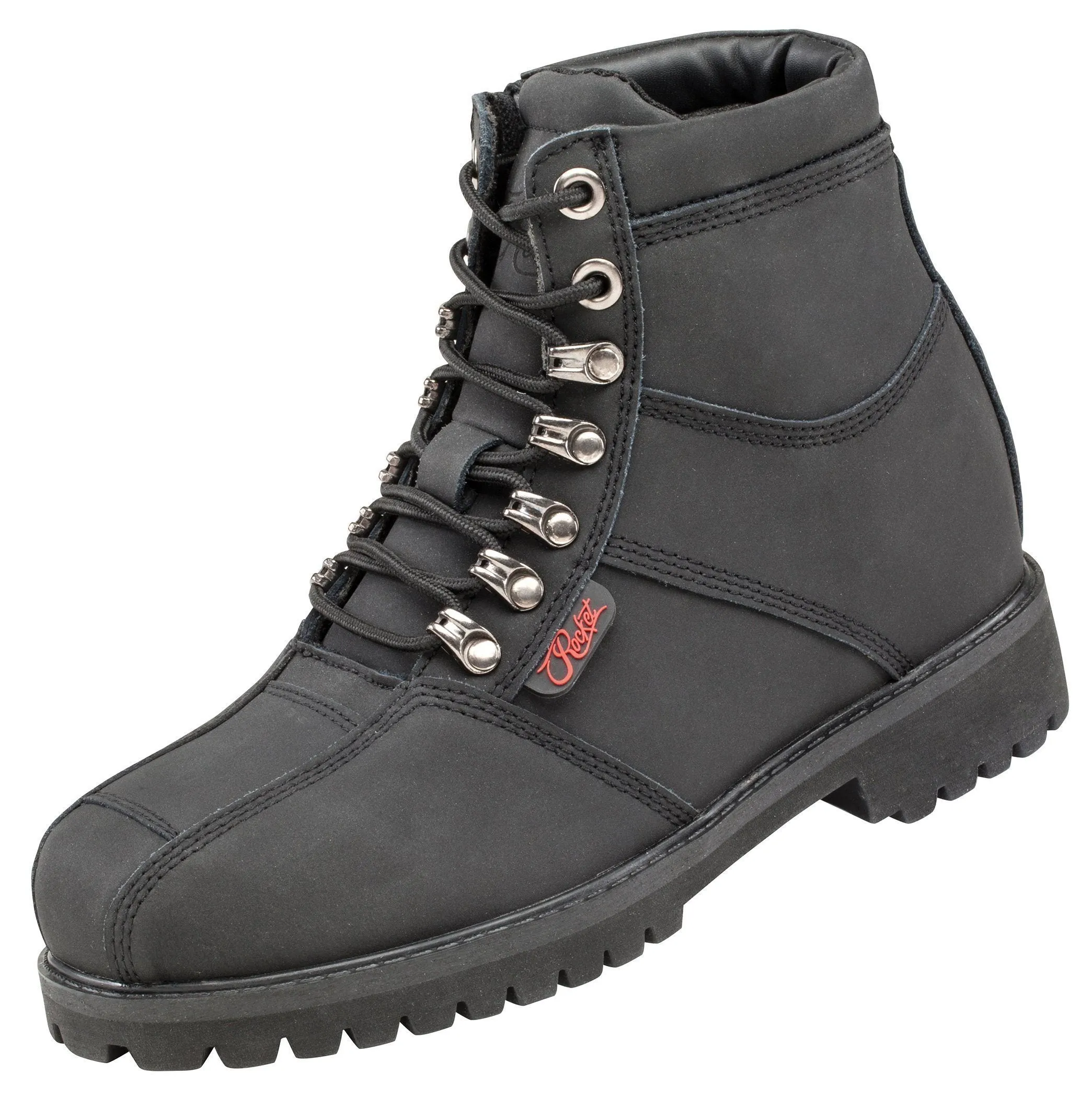 Joe Rocket Rebellion Women's Black Leather Boots