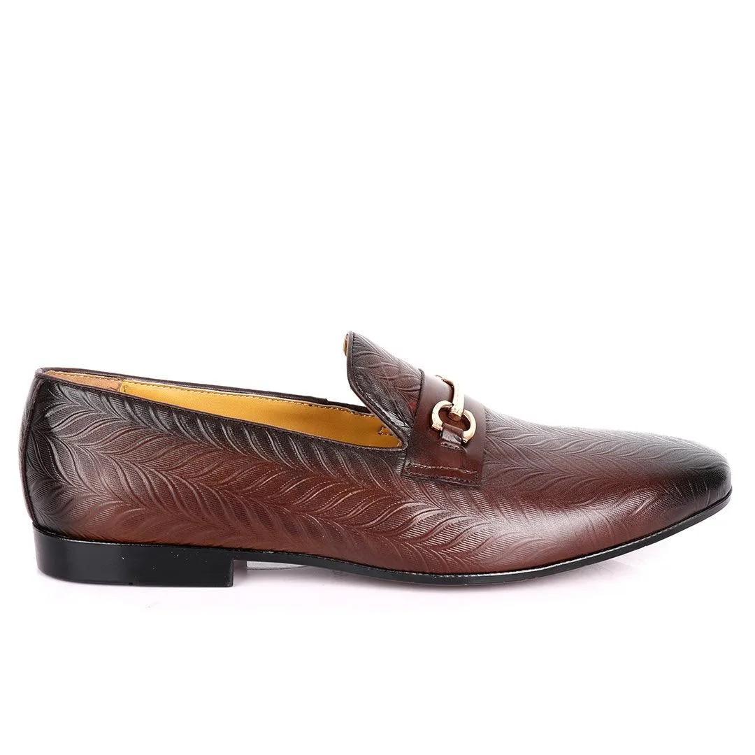 John Foster Chain Well Patterned Slick Men's Shoes