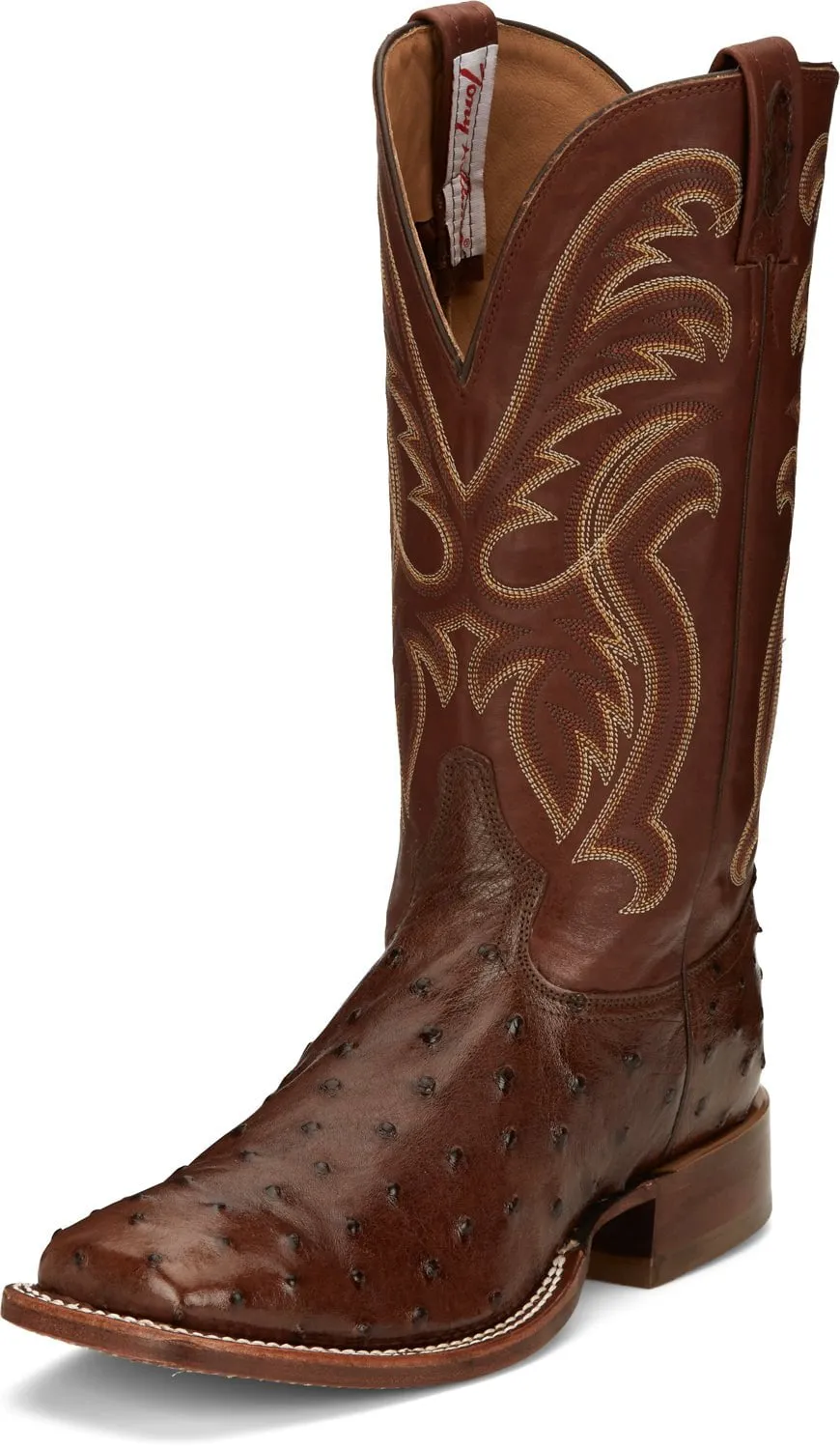 Justin 13in Mens Bourbon Jacinto Leather Cowboy Boots