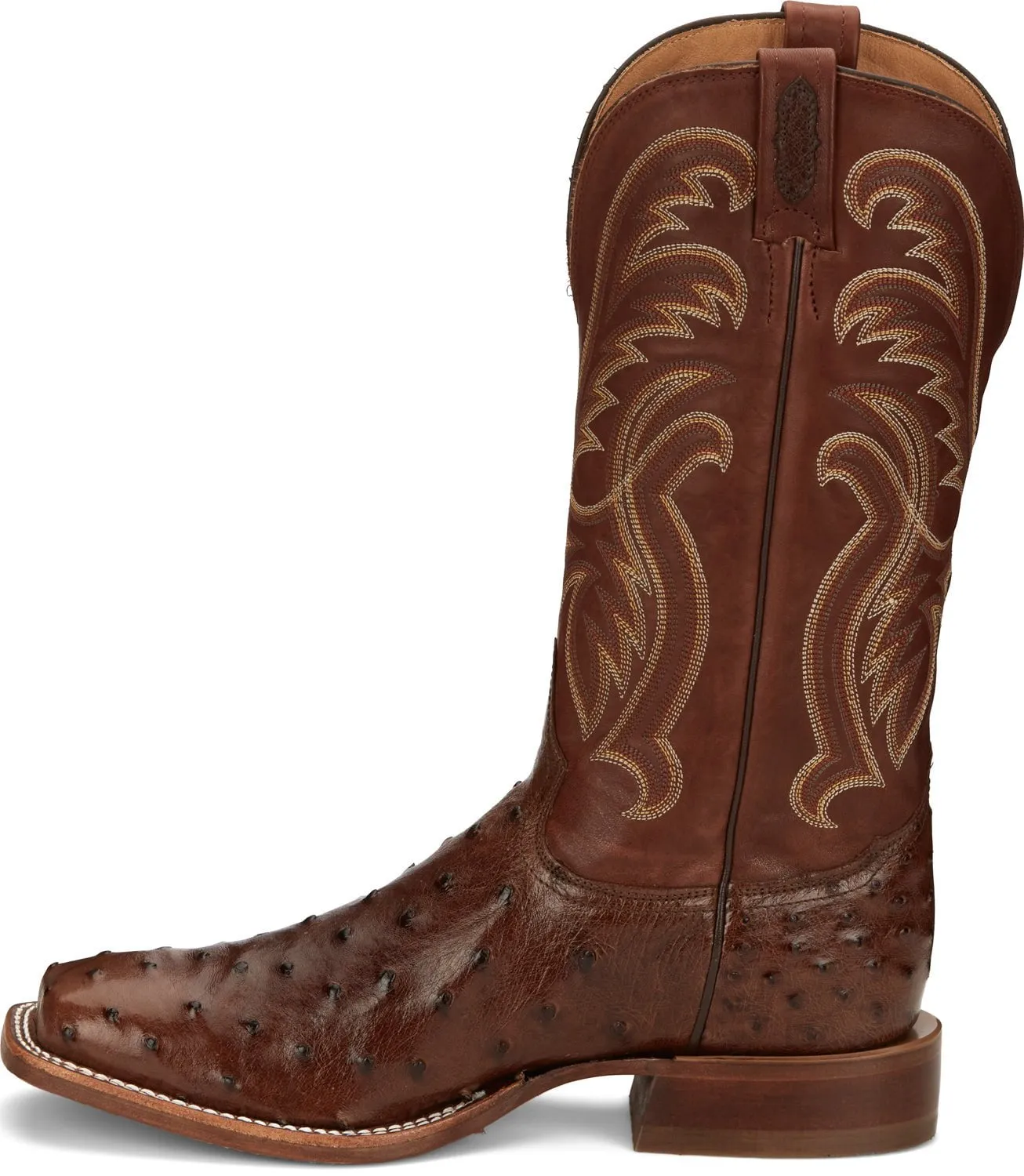 Justin 13in Mens Bourbon Jacinto Leather Cowboy Boots