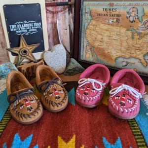 Kids' Moccasins the "Thunderbird II" by Minnetonka