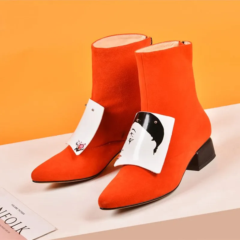 Kiki Unique Ankle Boots