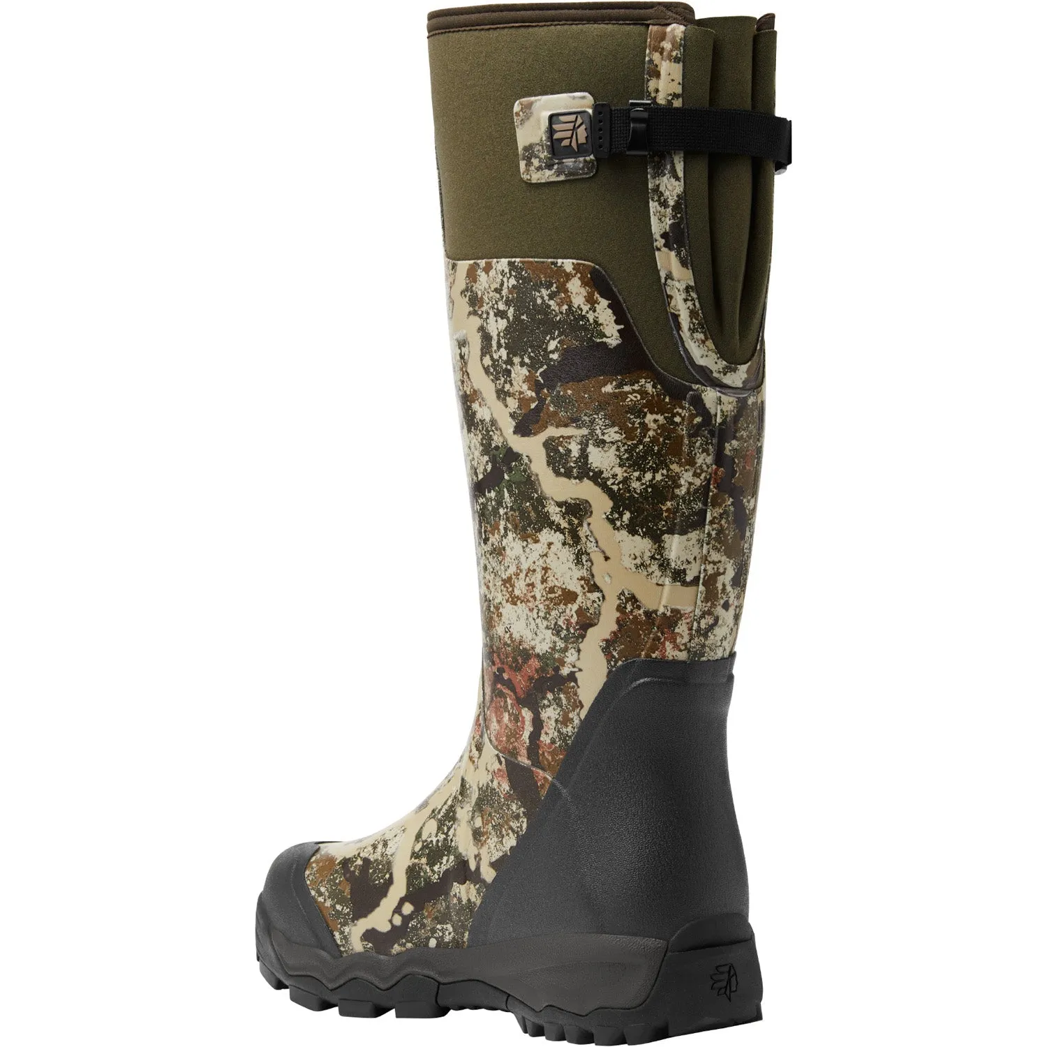 Lacrosse Mens Alphaburly Pro First Lite Specter Rubber Hunting Boots