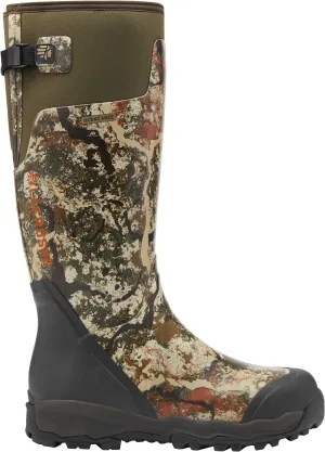 Lacrosse Mens Alphaburly Pro First Lite Specter Rubber Hunting Boots