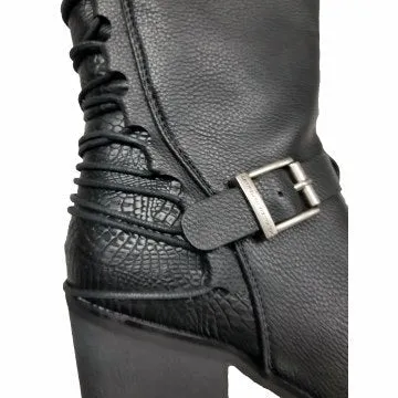 Ladies Back End Laced Boot