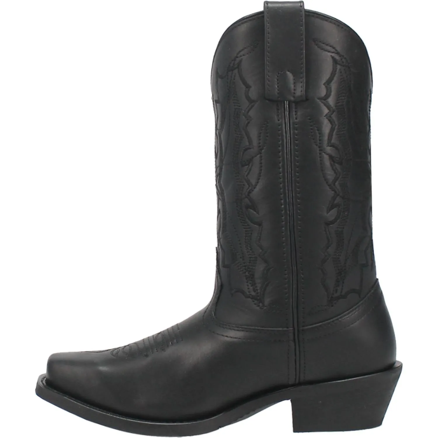 Laredo Black Harleigh Blunt Toe Western Boots for Women