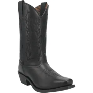 Laredo Black Harleigh Blunt Toe Western Boots for Women