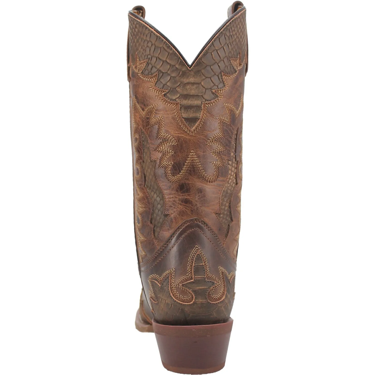 Laredo Mens Lexington Tan Leather Western Work Boots