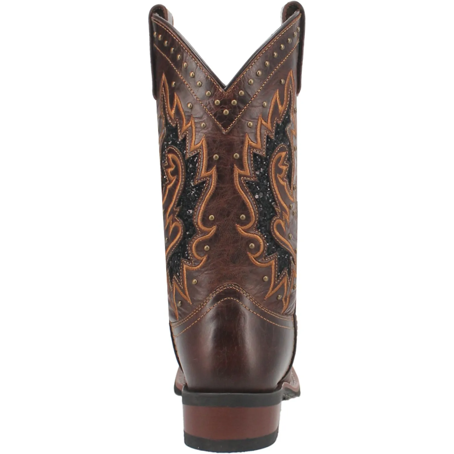 Laredo Womens Lockhart Tan Leather Cowboy Boots