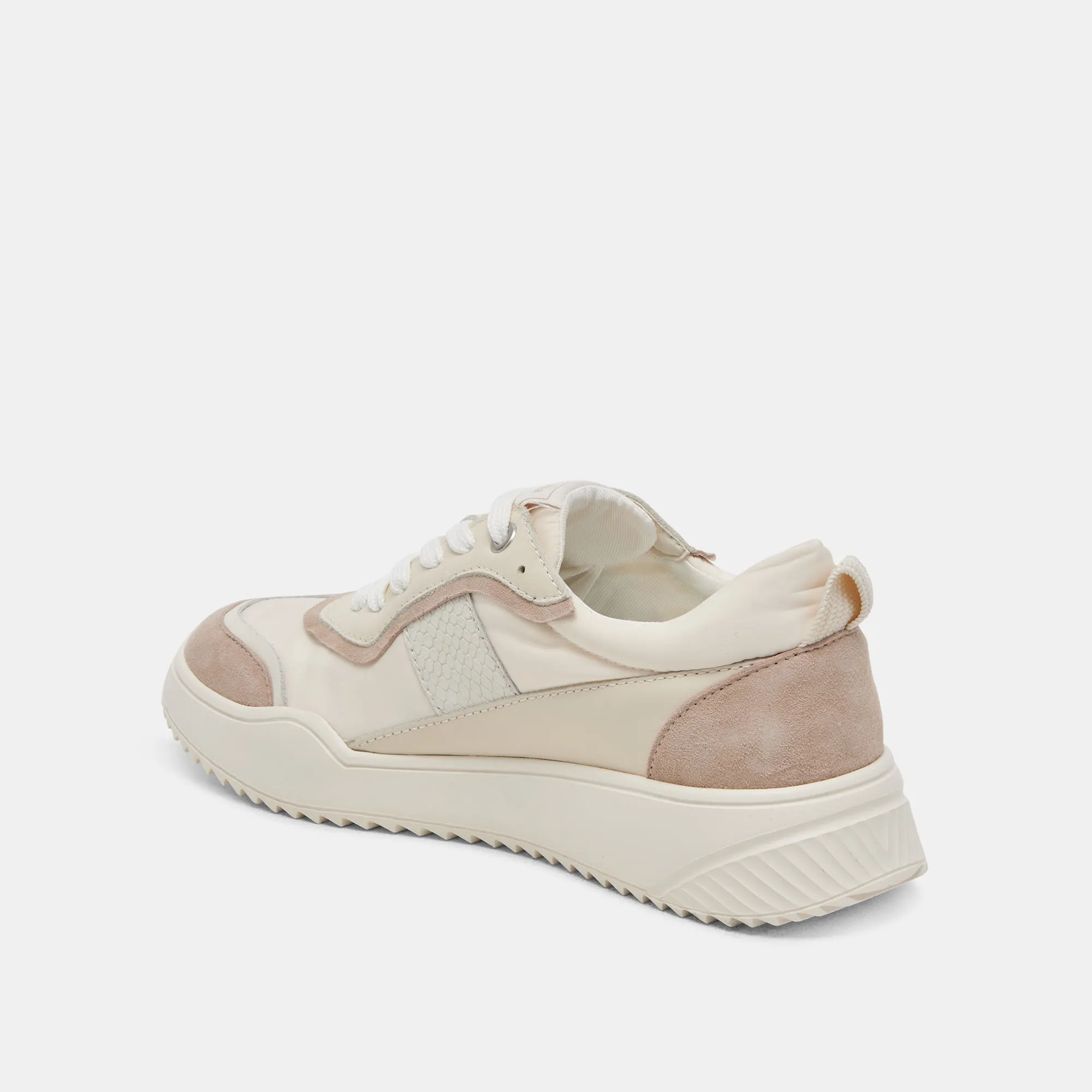 LAVINE SNEAKERS IVORY MULTI NYLON