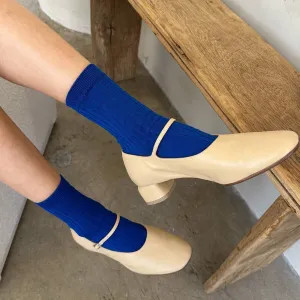 Le Bon Shoppe Cobalt Blue Her Socks