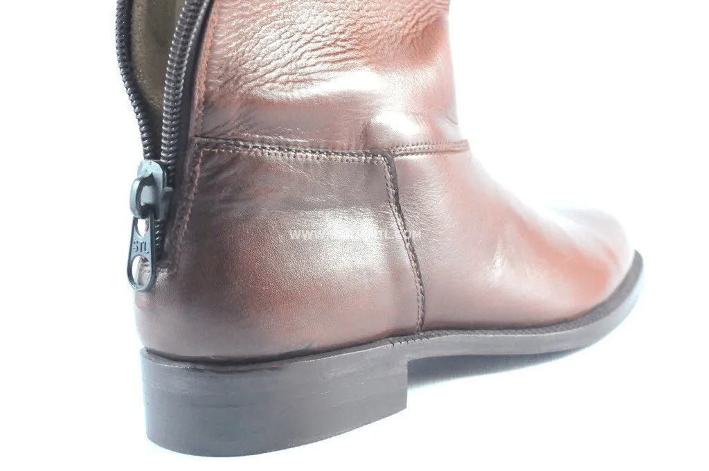 Leather Equestrian Riding Boots