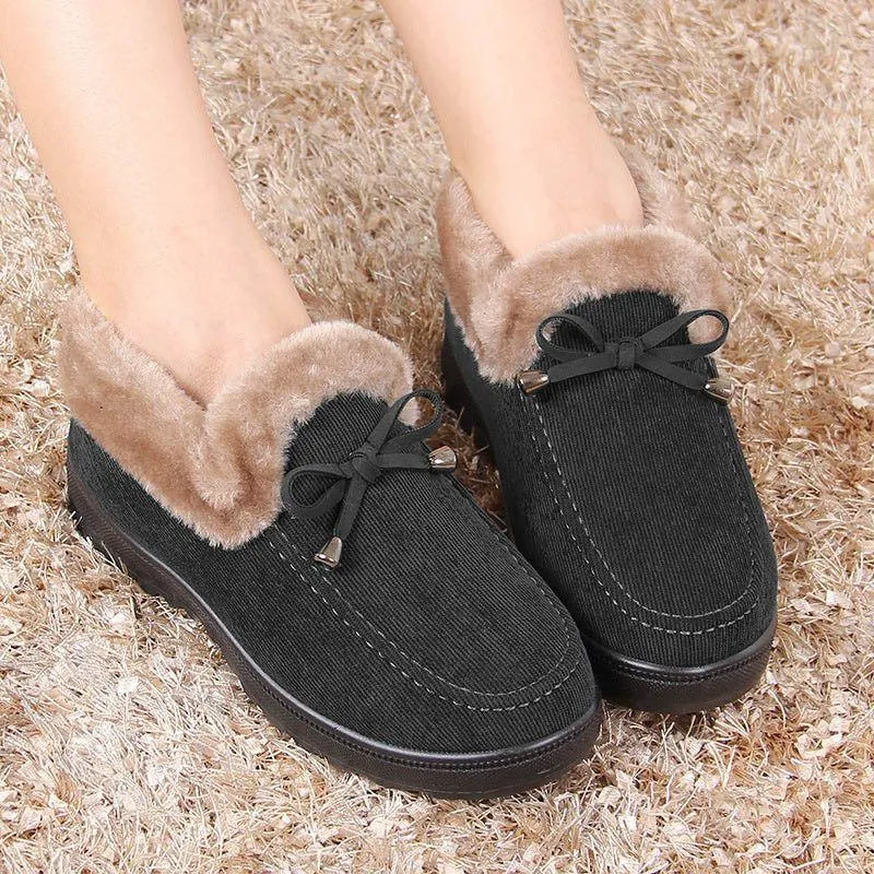 Loafers Warm Flat Women's Casual Shoes GCSCC24 Fashion Boat