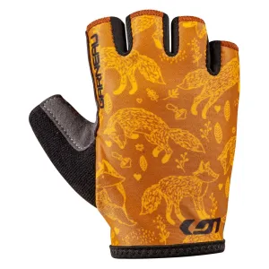 Louis Garneau Kid Ride Brown Animal Half Finger Cycling Bike Glove