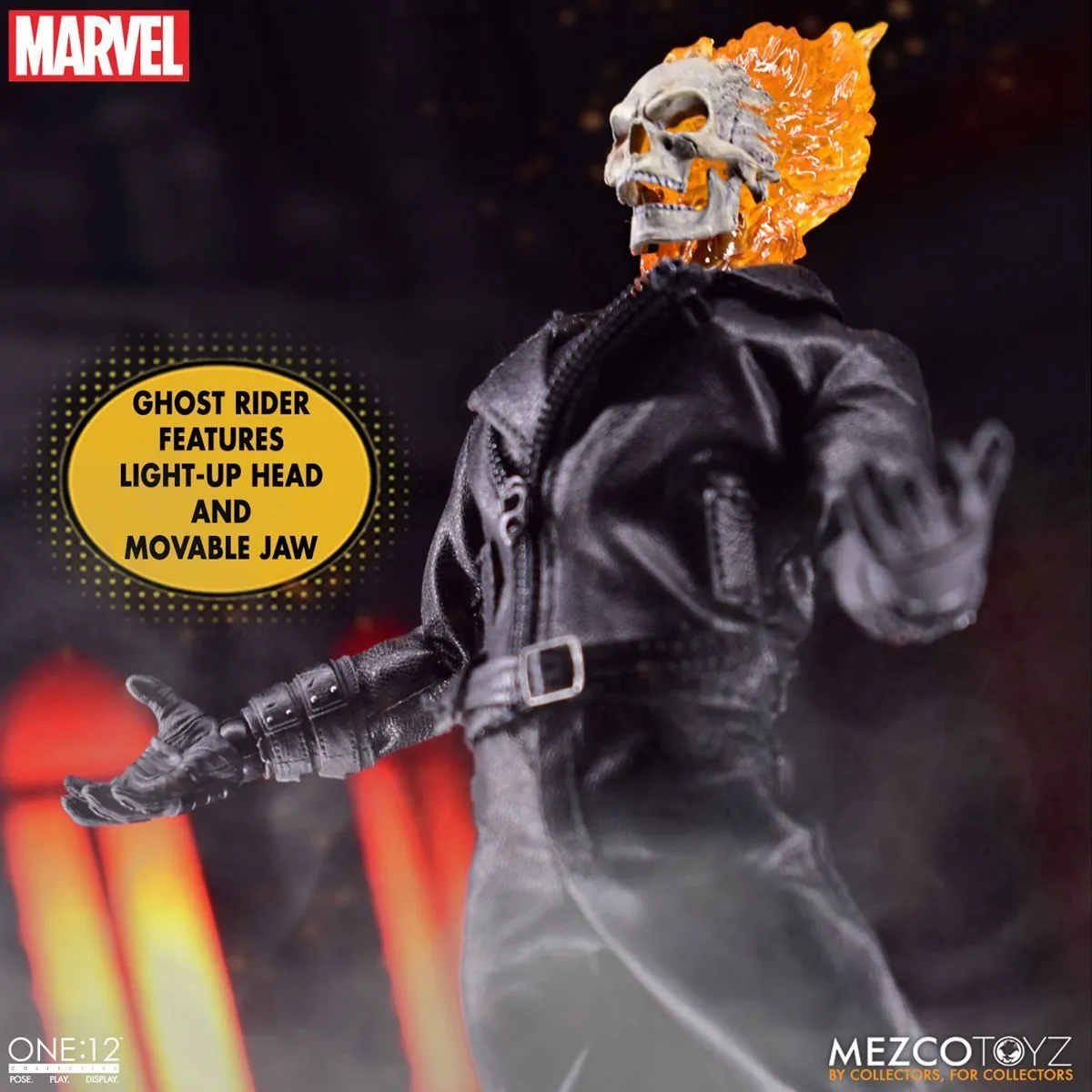 Marvel Mezco One:12 Collective Ghost Rider & Hell Cycle Set