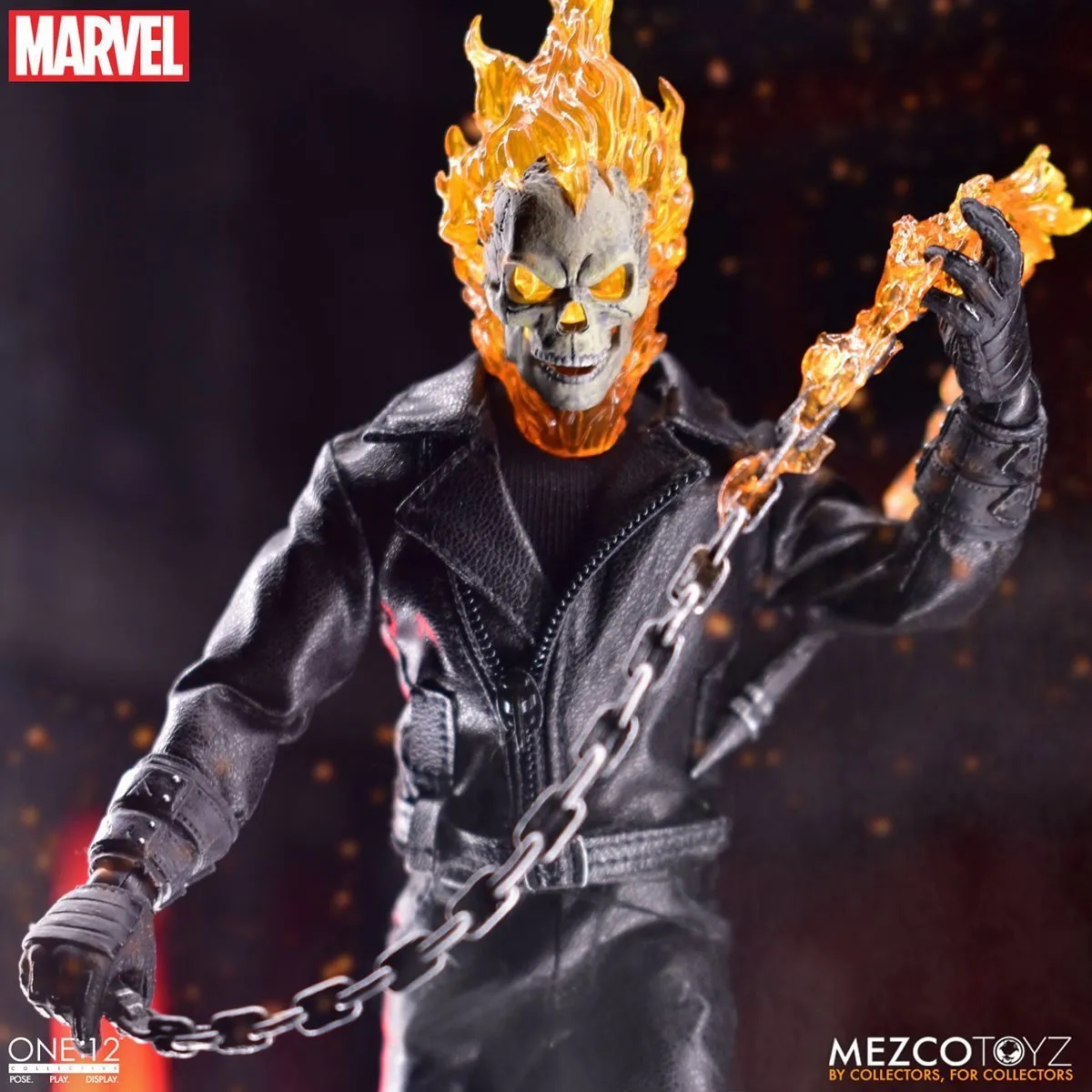 Marvel Mezco One:12 Collective Ghost Rider & Hell Cycle Set