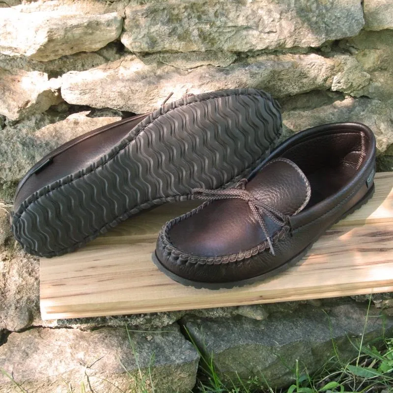 Men's Cushion-Flex Moccasins - Deerskin  Item #475-CFS